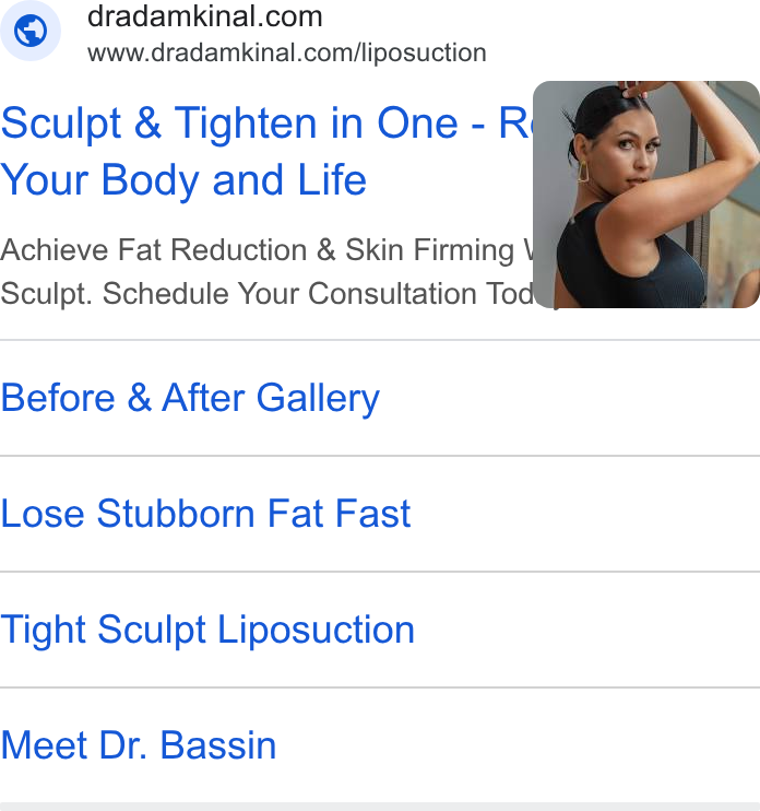 Florida Plastic Surgery Group ad creative