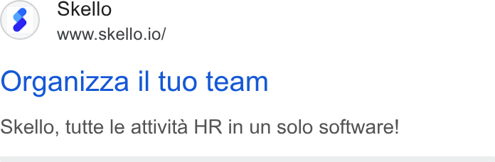 Skello ad on Google Ads: Skello www.skello.io/ Organizza il tuo team Skello, tutte le attivita HR in un solo software!