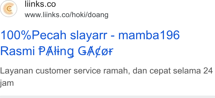 EMR USA ad on Google Ads: www.liinks.co/hoki/doang 100%Pecanh slayarr - mamba196 Rasmi PAling GA¢or Layanan customer service ramah, dan cepat selama 24 jam