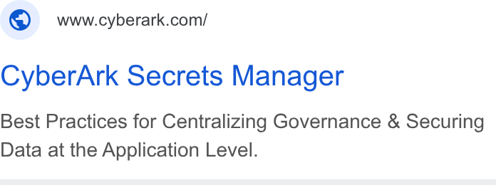 CyberArk ad