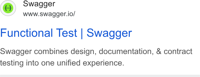 QMetry ad on Google Ads: Swagger www.swagger.io/ Functional Test | Swagger Swagger combines design, documentation, & contract testing into one unified experience.