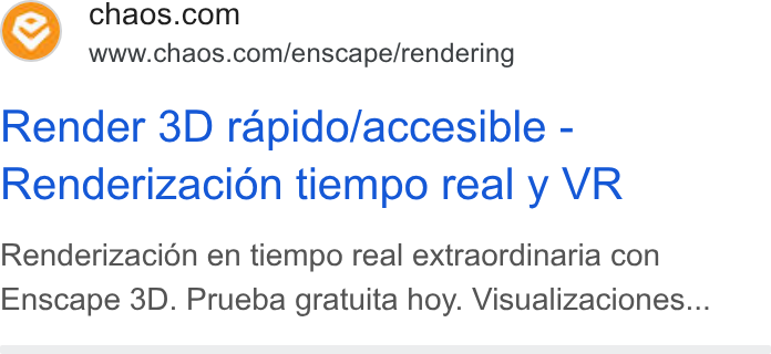 Chaos ad on Google Ads: www.chaos.com/enscape/rendering Render 3D rapido/accesible - Renderizacion tiempo real y VR Renderizacion en tiempo real extraordinaria con Enscape 3D. Prueba gratuita hoy. Visualizaciones...