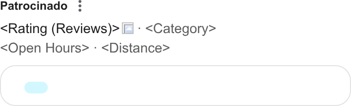 CRM Educacional ad on Google Ads: Patrocinado °s Rating (Reviews)> ld - <Category> Open Hours> « <Distance> Co O UU