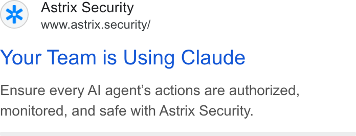 Astrix Security ad