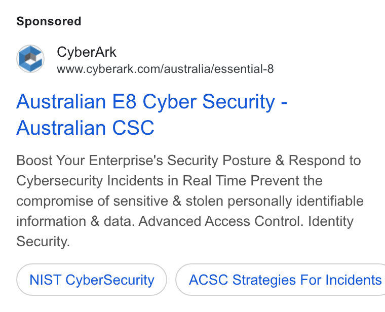 CyberArk ad