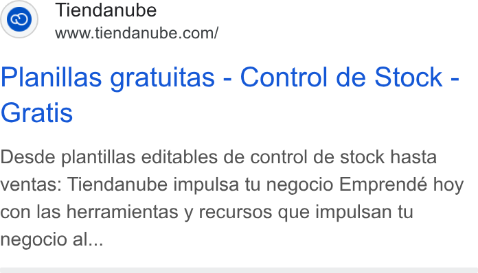 Tiendanube ad on Google Ads: Planillas gratuitas - Control de Stock - Gratis Desde plantillas editables de control de stock hasta ventas: Tiendanube impulsa tu negocio Emprendé hoy con las herramientas y recursos que impulsan tu negocio al...