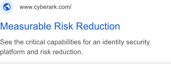 CyberArk ad