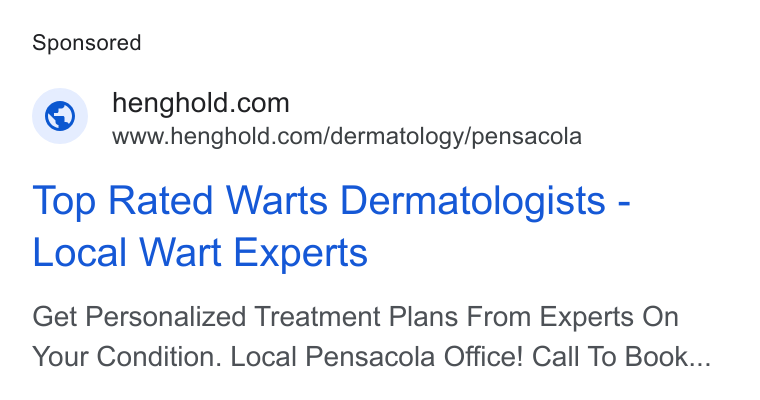Forefront Dermatology Glen Allen, VA ad creative
