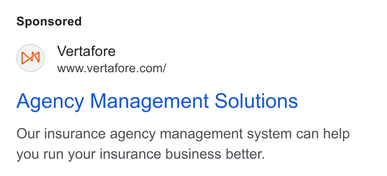 Vertafore ad on Google Ads: Agency Management Solutions Our insurance agency management system can help you run your insurance business better.