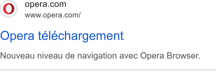 Opera ad on Google Ads: www.opera.com/ Opera telechargement Nouveau niveau de navigation avec Opera Browser.