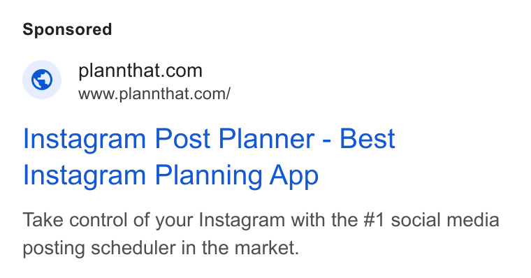 Plann ad on Google Ads: www.plannthat.com/ Instagram Post Planner - Best Instagram Planning App Take control of your Instagram with the #1 social media posting scheduler in the market.
