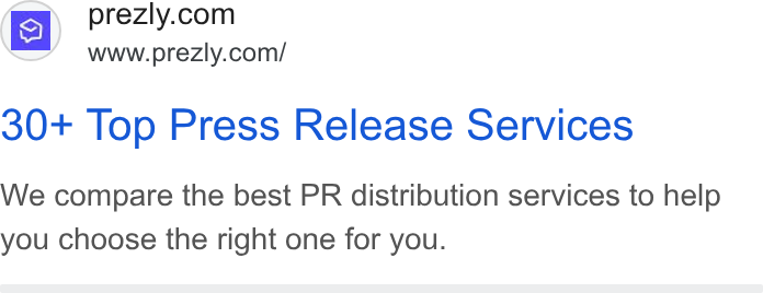 Prezly ad on Google Ads: www.prezly.com/ 30+ Top Press Release Services We compare the best PR distribution services to help you choose the right one for you.
