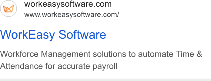 WorkEasy Software ad on Google Ads: www.workeasysoftware.com/ Work Easy Software Workforce Management solutions to automate Time & Attendance for accurate payroll