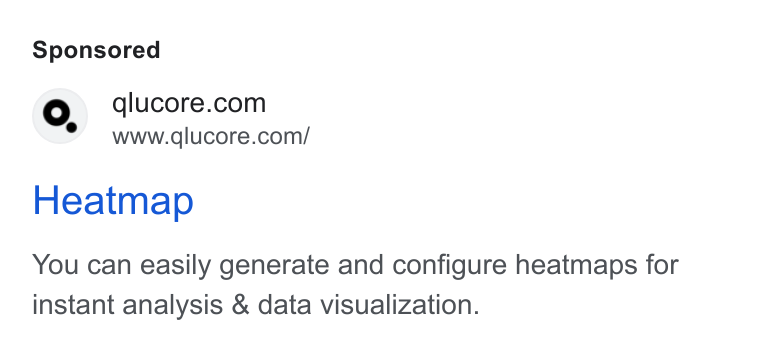 Qlucore ad on Google Ads: www.qlucore.com/ Heatmap You can easily generate and configure heatmaps for instant analysis & data visualization.