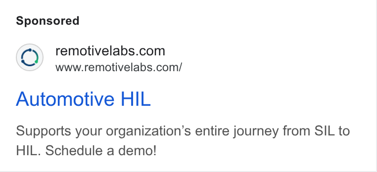 RemotiveLabs ad on Google Ads: www.remotivelabs.com/ Automotive HIL Supports your organization’s entire journey from SIL to HIL. Schedule a demo!