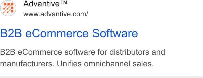Advantive ad on Google Ads
