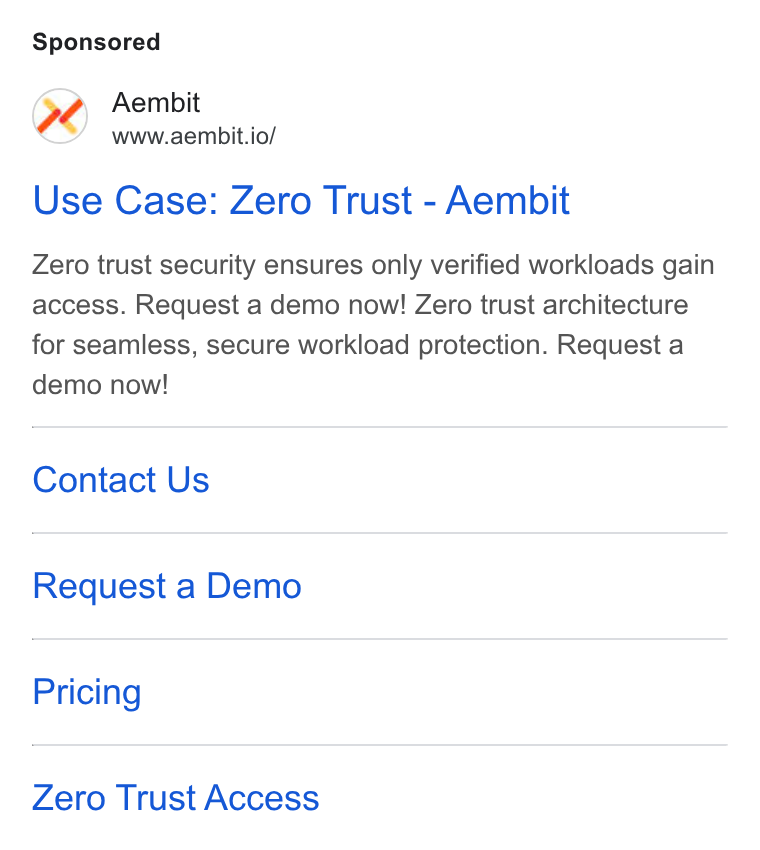 Aembit ad