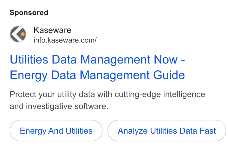 Kaseware ad on Google Ads: Utilities Data Management Now - Energy Data Management Guide Protect your utility data with cutting-edge intelligence and investigative software. Energy And Utilities Analyze Utilities Data Fast