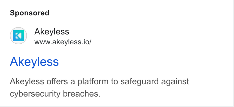 Akeyless ad