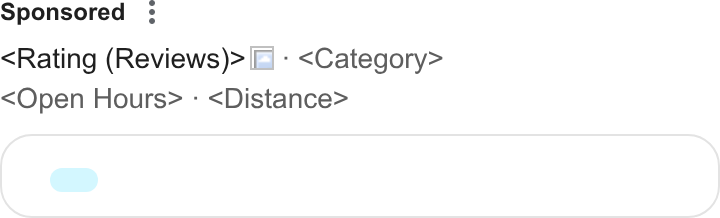 QXO ad on Google Ads: Sponsored ¢: Rating (Reviews)> ld - <Category> Open Hours> « <Distance> Co O UU
