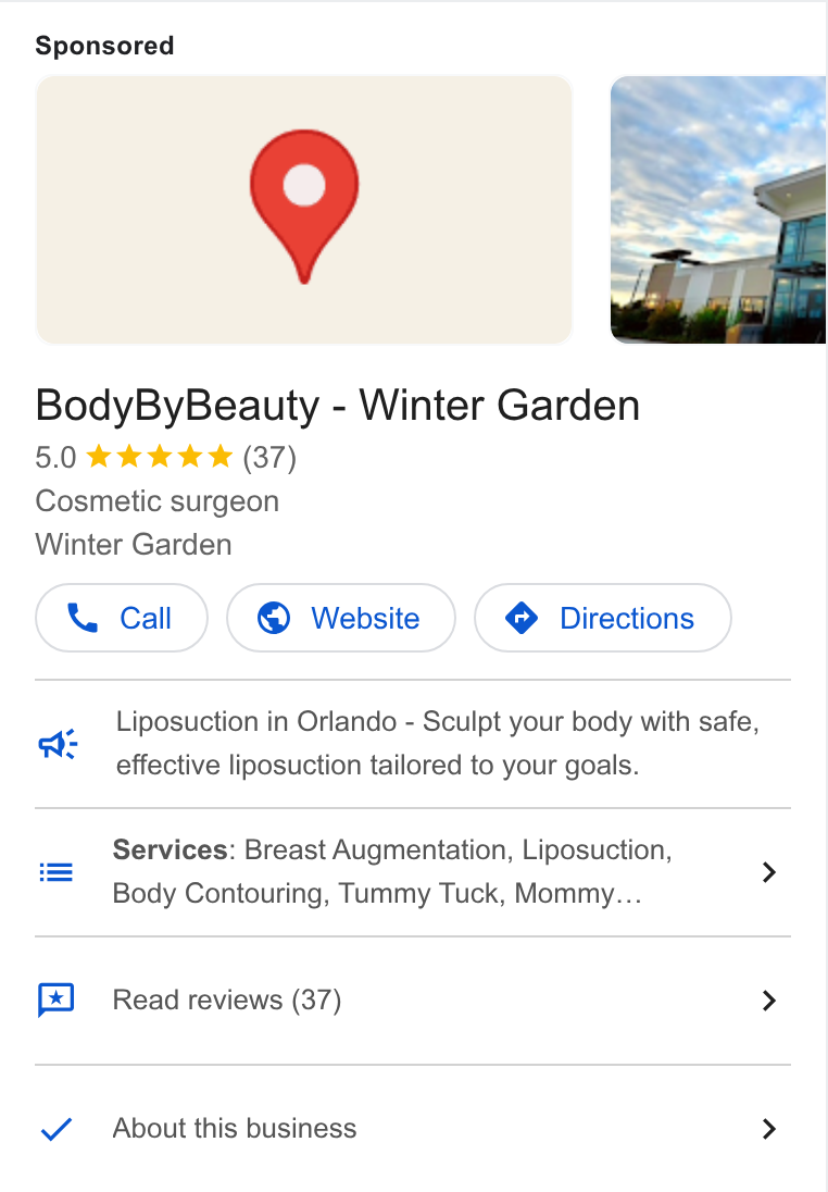 BodyByBeauty ad creative