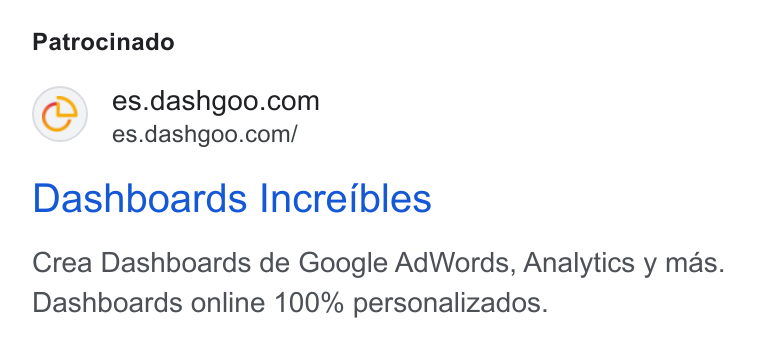 mLabs ad on Google Ads: es.dashgoo.com/ Dashboards Increibles Crea Dashboards de Google Ad Words, Analytics y mas. Dashboards online 100% personalizados.