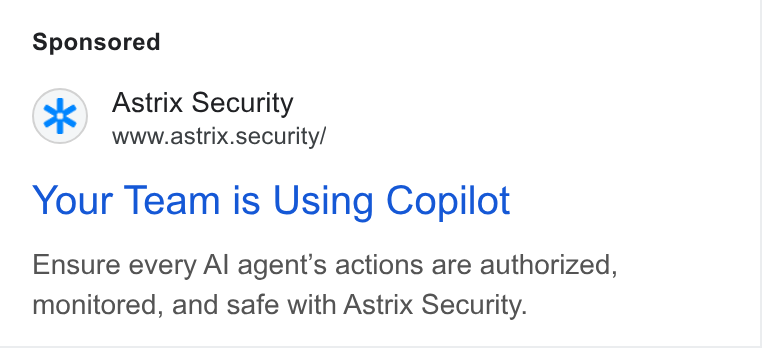 Astrix Security ad