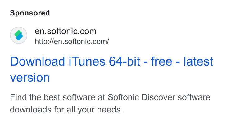 Softonic ad on Google Ads: http://en.softonic.com/ Download i Tunes 64-bit - free - latest version Find the best software at Softonic Discover software downloads for all your needs.