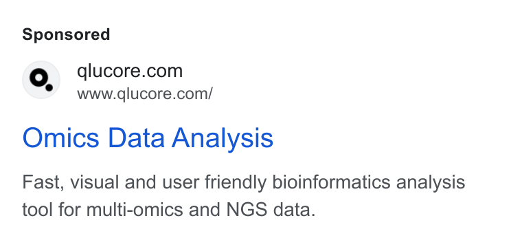 Qlucore ad on Google Ads: www.qlucore.com/ Omics Data Analysis Fast, visual and user friendly bioinformatics analysis tool for multi-omics and NGS data.