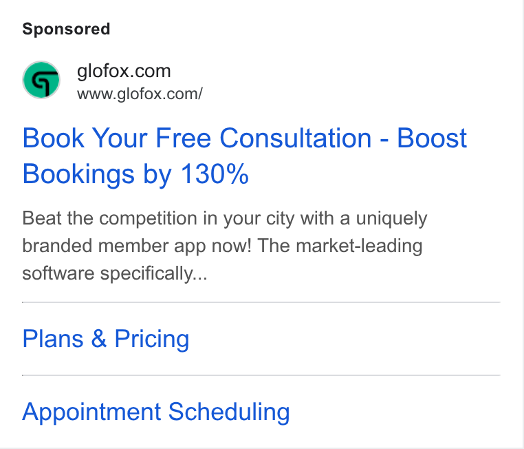 Glofox ad on Google Ads: www.glofox.com/ Book Your Free Consultation - Boost Bookings by 130% Beat the competition in your city with a uniquely branded member app now! The market-leading software specifically... Plans & Pricing Appointment Scheduling