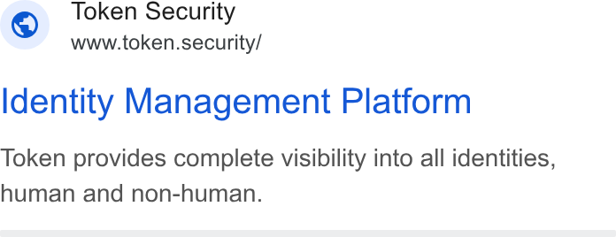 Token Security ad