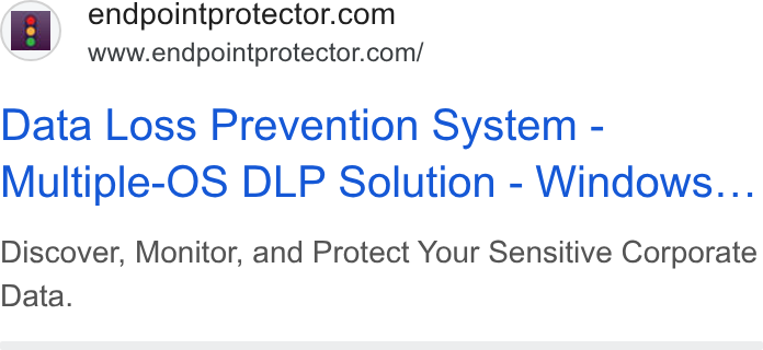 Netwrix ad on Google Ads: Wwww.endpointprotector.com/ Data Loss Prevention System - Multiple-OS DLP Solution - Windows... Discover, Monitor, and Protect Your Sensitive Corporate Data.