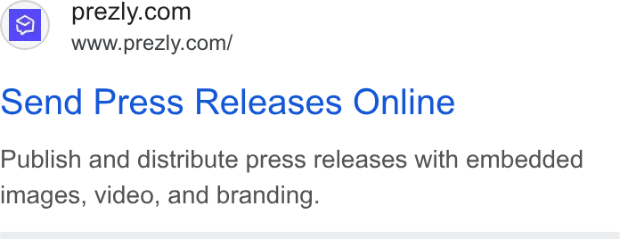 Prezly ad on Google Ads: www.prezly.com/ Send Press Releases Online Publish and distribute press releases with embedded images, video, and branding.