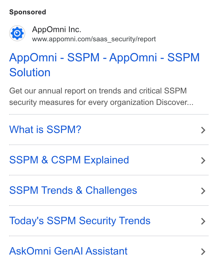 AppOmni ad