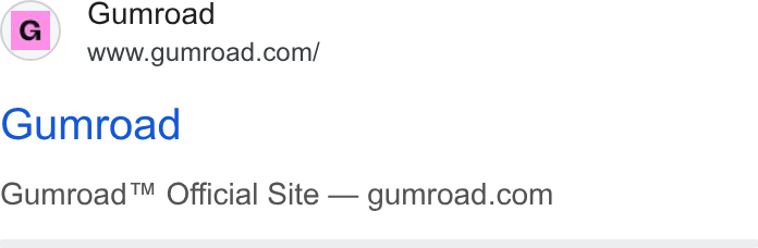 Penetester Squad ad on Google Ads: Gumroad Gumroad™ Official Site — gumroad.com