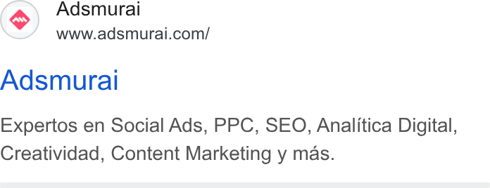 Adsmurai ad on Google Ads: Adsmural Expertos en Social Ads, PPC, SEO, Analitica Digital, Creatividad, Content Marketing y mas.