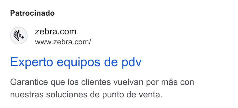 Zebra Technologies ad on Google Ads: www.zebra.com/ Experto equipos de pdv Garantice que los clientes vuelvan por mas con nuestras soluciones de punto de venta.