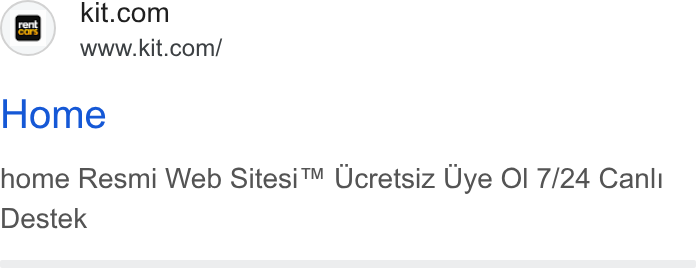 Kit ad on Google Ads: www.kit.com/ Home home Resmi Web Sitesi™ Ucretsiz Uye Ol 7/24 Canl Destek
