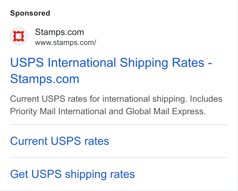 Stamps.com ad on Google Ads: www.stamps.com/ USPS International Shipping Rates - Stamps.com Current USPS rates for international shipping. Includes Priority Mail International and Global Mail Express. Current USPS rates Get USPS shipping rates