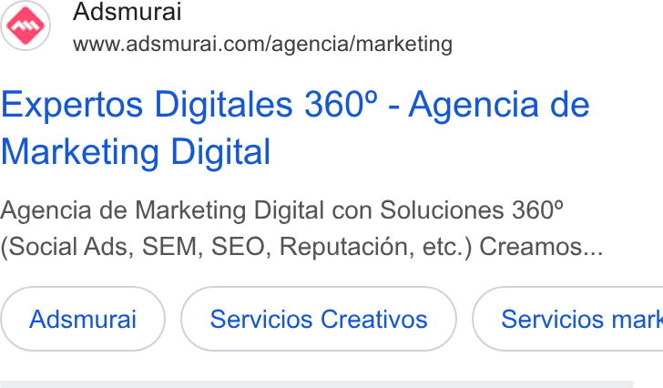 Adsmurai ad on Google Ads: Expertos Digitales 360° - Agencia de Marketing Digital Agencia de Marketing Digital con Soluciones 360° Social Ads, SEM, SEO, Reputacisén, etc.) Creamos... Adsmurai Servicios Creativos | Servicios mart
