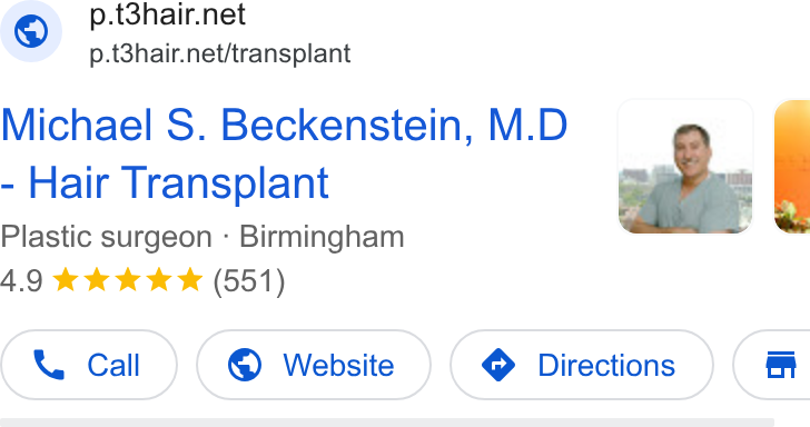 Michael S. Beckenstein, MD ad creative