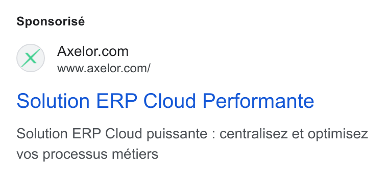 Axelor ad on Google Ads: www.axelor.com/ Solution ERP Cloud Performante Solution ERP Cloud puissante : centralisez et optimisez vos processus meétiers