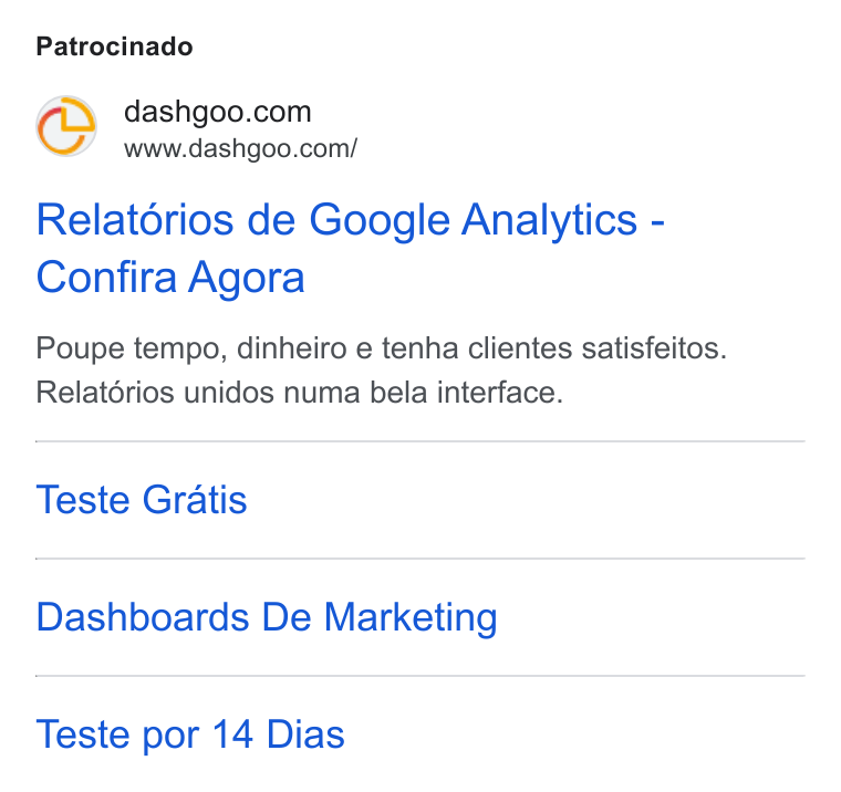 mLabs ad on Google Ads: www.dashgoo.com/ Relatérios de Google Analytics - Confira Agora Poupe tempo, dinheiro e tenha clientes satisfeitos. Relatdérios unidos numa bela interface. Teste Gratis Dashboards De Marketing Teste por 14 Dias