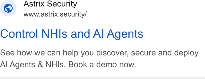 Astrix Security ad