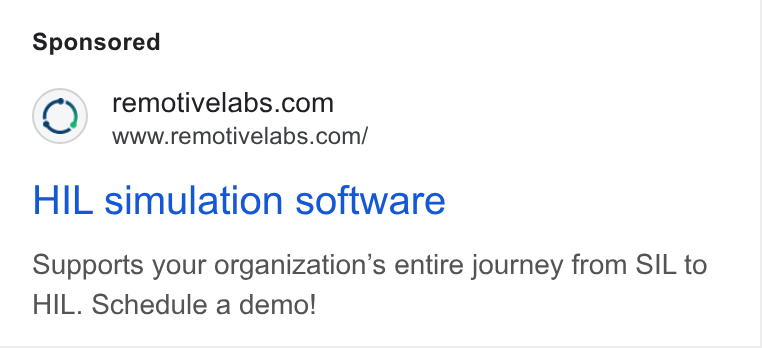 RemotiveLabs ad on Google Ads: www.remotivelabs.com/ HIL simulation software Supports your organization’s entire journey from SIL to HIL. Schedule a demo!