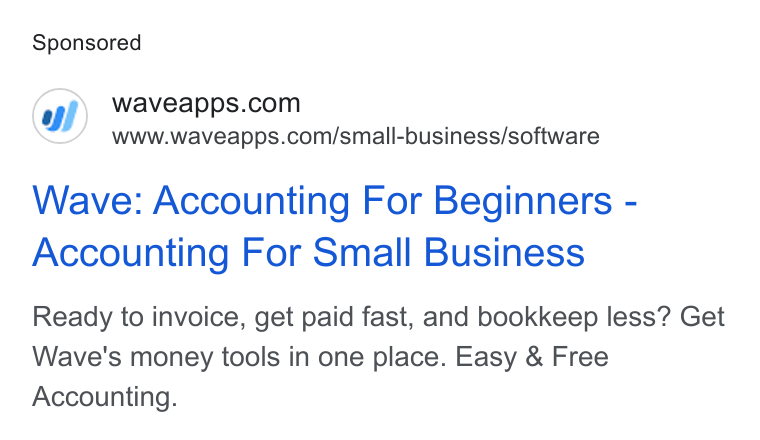 Wave HQ ad on Google Ads: www.waveapps.com/small-business/software Wave: Accounting For Beginners - Accounting For Small Business Ready to invoice, get paid fast, and bookkeep less? Get Wave's money tools in one place. Easy & Free Accounting.