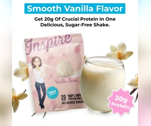 Advertisement: Inspire Protein Vanilla