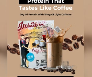 Advertisement: Inspire Protein Caffe Amore