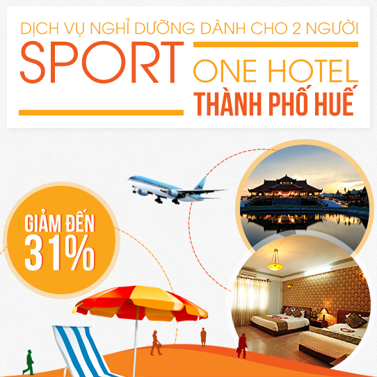 Sport One Hotel Thành Phố Huế - Giảm đến 31%