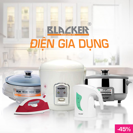 Sản phẩm gia dụng BLACKER - Giảm đến 45%